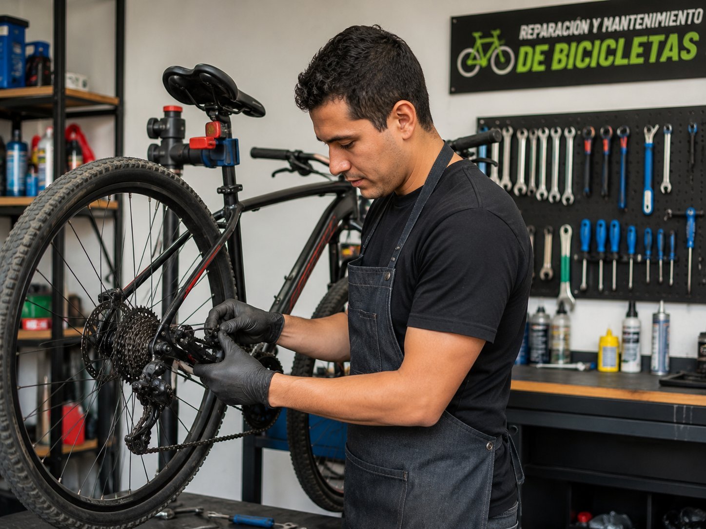 Reparación y Mantenimiento de Bicicletas