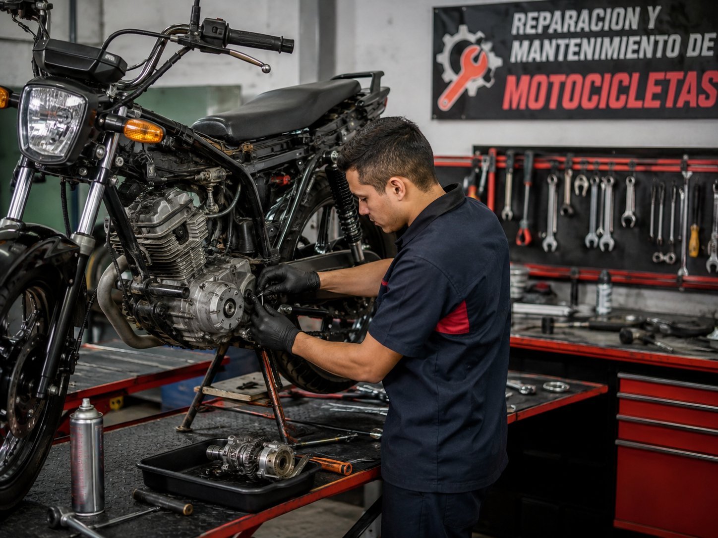 Reparación y Mantenimiento de Motocicletas